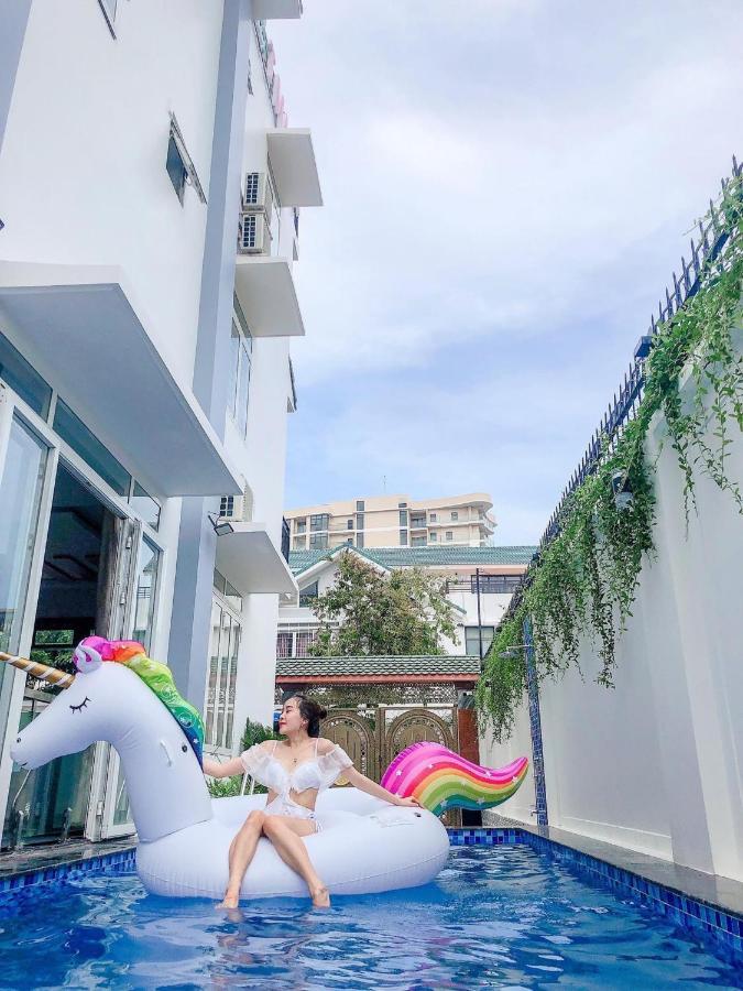 T-Maison Boutique Villa, With Pool, Karaoke, Billiards, Near Beach, Vung Tau Bagian luar foto